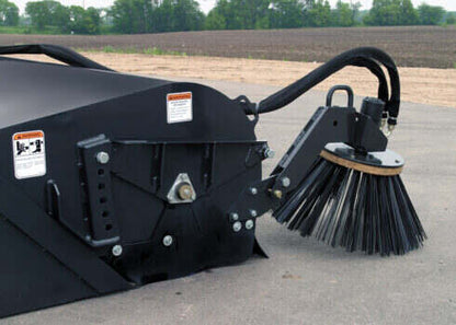 Erskine Pick Up Broom | 60", 72” & 84” Width | Factory Installed Couplers | For Skid Steer