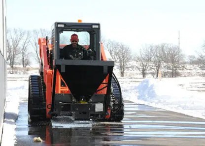 Erskine Salt, Sand & Fertilizer Spreader | Flow Rate 10-20 GPM | With Sidewalk Kit | For Skid Steer