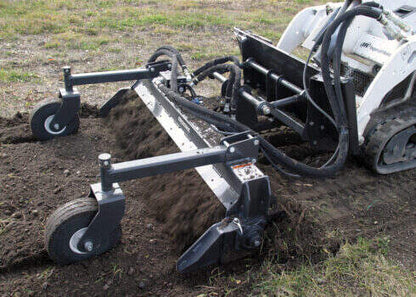 Erskine Mini Soil Conditioner | 48” & 60” Working Width | 9-15 GPM Rated Flow | For Mini Skid Steer