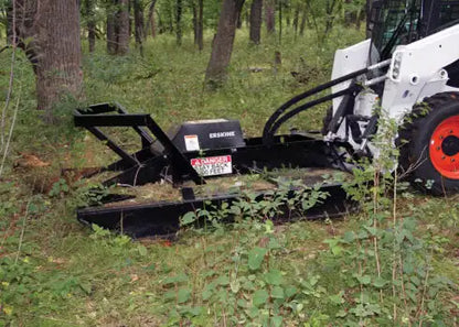 Erskine Heavy Duty Direct-Drive Brush Mower | 72" Cutting Width | Direct Drive Motor | For Skid Steer