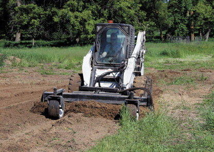 Erskine Soil Conditioner | RSC-72, 84 & 96 Model | Hydraulic Angling Package | For Skid Steer