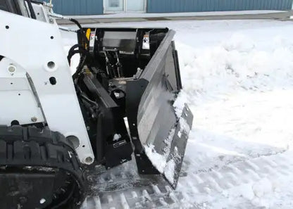 Erskine V-Plow | Blade Width 84", 96" & 108" | With Factory Installed Couplers | For Skid Steer