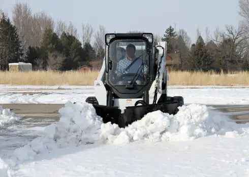 Erskine V-Plow | Blade Width 84", 96" & 108" | With Factory Installed Couplers | For Skid Steer