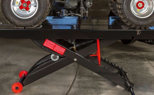 Black Widow ProLift Pneumatic ATV Lift Table | Model BW-PROLIFT-HDXW-ATV | 48" Wide, 105.5" Long | 1,500 lb Capacity | For ATV & Motorcycle Maintenance