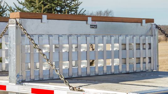 Brand Heavy Duty Ramps 2 Bunk Load Leveler / 2 Ramp System | Model 23-26-096-02-02-MLL-2 | 8' L x 20" W | 23,500 lb. Capacity | Horsepower 23 HP | For 102" W Step Deck Trailers