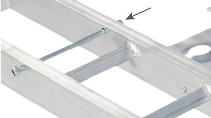 Black Widow Double Dirt Bike Carrier | Model AMC-600-2 | Track Width 75" | Capacity 600 lb | For Class III/IV 2" Hitch Motorcycle & EBike