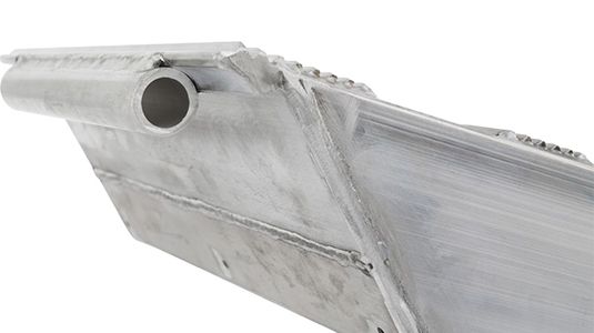 Heavy Duty Ramps Heavy Equipment Loading Ramps | Model 10-16-120-02-S | Size 10' L x 16" W | Capacity 10,000 lb Per Axle | 23 HP | 0 To 25 GPM | For Skid Steers & Tractors