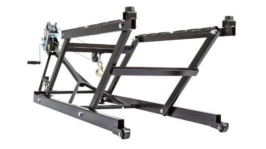 Black Widow Black Ice Professional Snowmobile Shop Kit | Model SNO-SK-P | Ramp Size 94" | Lift Capacity 700 lb | For Snowmobiles