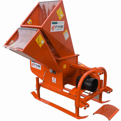 Farmer Helper Shredder & Wood Chipper | Model XFH-ECO19 | 3" Chipping Capacity | 15 HP | For Tractors