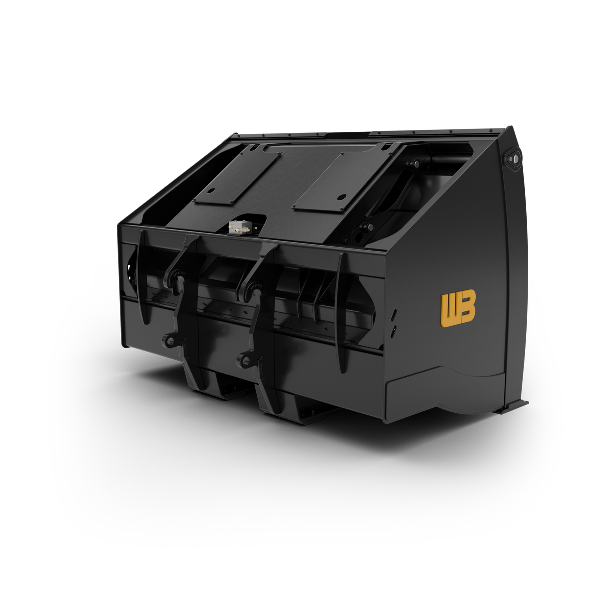 Werk-Brau Ejector/Push-Out Bucket | Dump Height 24"+ | Material Discharge | 10–30 GPM | For Wheel Loaders