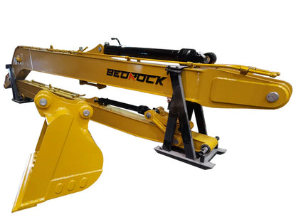 Bedrock Attachments Long Reach Arm and Boom | Model EL320D-18-SCN | Reach 59' Ft | Machine Size 20-23 Tons | For Excavators CAT 320-323D2L