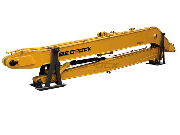 Bedrock Attachments Long Reach Arm and Boom | Reach 59' Ft | Machine Size 22-27 Tons | For Excavators KOMATSU PC220-8/9, PC240-8, PC270-8