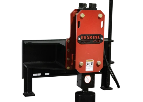 Erskine Hammer Style Post Driver | HSP-750 & HSP-1150 Model | Oil Flow Range 10-25 GPM | For Skid Steer