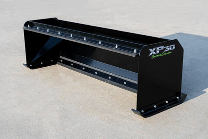 Express Steel | Snow Pusher | Model 8′ XP30 Pullback | SKU ES930PB08 | Width 101" | Hydraulic Flow 15 To 25 GPM | Horsepower 40+ HP | For Skid Steers & Tractors
