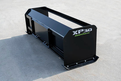 Express Steel | Snow Pusher | Model 8′ XP30 Pullback | SKU ES930PB08 | Width 101" | Hydraulic Flow 15 To 25 GPM | Horsepower 40+ HP | For Skid Steers & Tractors