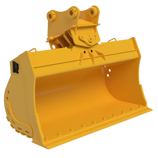 ROCKLAND 36" TO 96" SEVERE DUTY TILT BUCKET WITH HEAVY DUTY CYLINDERS FOR EXCAVATOR