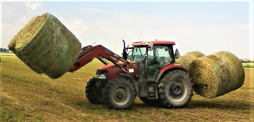 CL Fabrication Bale Spears 3-Point Hitch | Width 60"-102" inches | Horsepower 50-100+ HP | For Loader