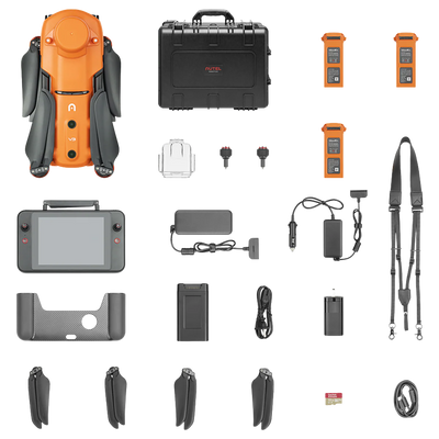 Autel Robotics Evo II Dual 640T RTK Rugged Bundle V3 | Thermal Camera 640×512 Resolution | Flight Time 38 Min