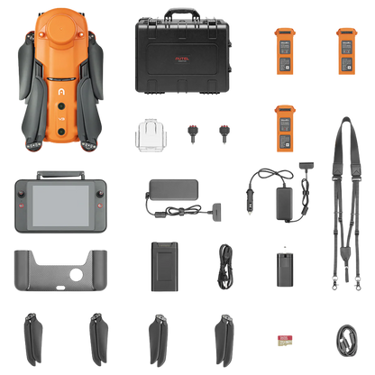 Autel Robotics Evo II Dual 640T RTK Rugged Bundle V3 | Thermal Camera 640×512 Resolution | Flight Time 38 Min