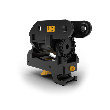 Werk-Brau D-Lock Hydraulic Tilt Coupler | Hydraulic | Up to 120° Tilt | 1–35 Tons | For Excavators