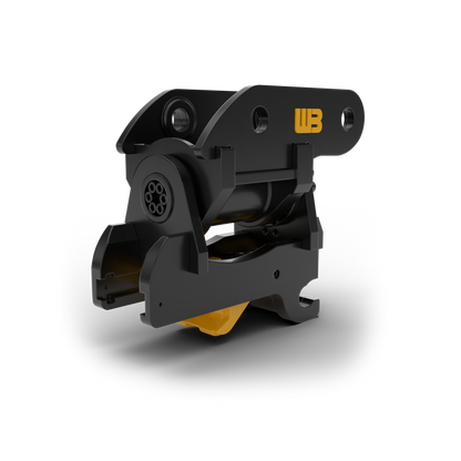 Werk-Brau D-Lock Hydraulic Tilt Coupler | Hydraulic | Up to 120° Tilt | 1–35 Tons | For Excavators