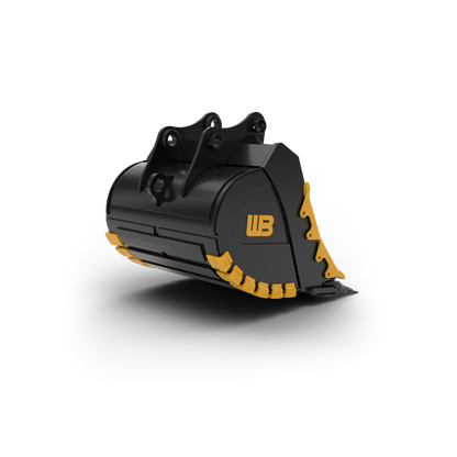 Werk-Brau Extreme Duty Bucket | Heavy-Duty | Demolition & Rock Excavation | 3–9 Tons | For Excavator