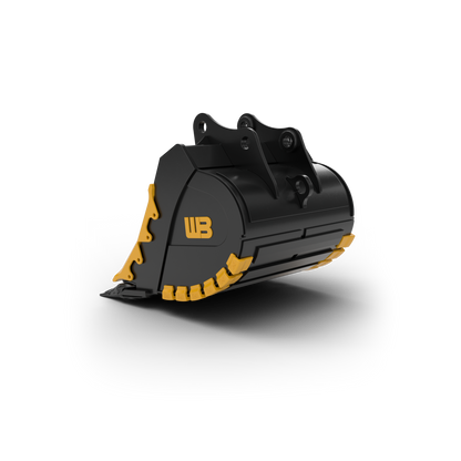 Werk-Brau Extreme Duty Bucket | Heavy-Duty | Demolition & Rock Excavation | 3–9 Tons | For Excavator