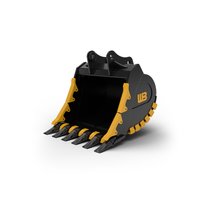 Werk-Brau Extreme Duty Bucket | Heavy-Duty | Demolition & Rock Excavation | 3–9 Tons | For Excavator