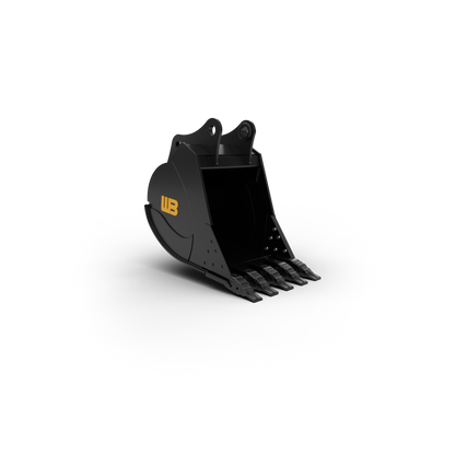 Werk-Brau Heavy Duty Bucket | Width 24"–60" | 25–70 Tons | For Excavator