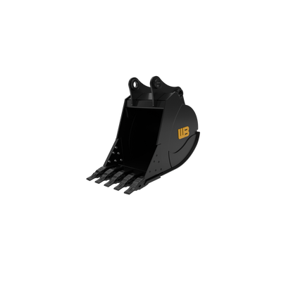 Werk-Brau Heavy Duty Bucket | Width 24"–60" | 25–70 Tons | For Excavator