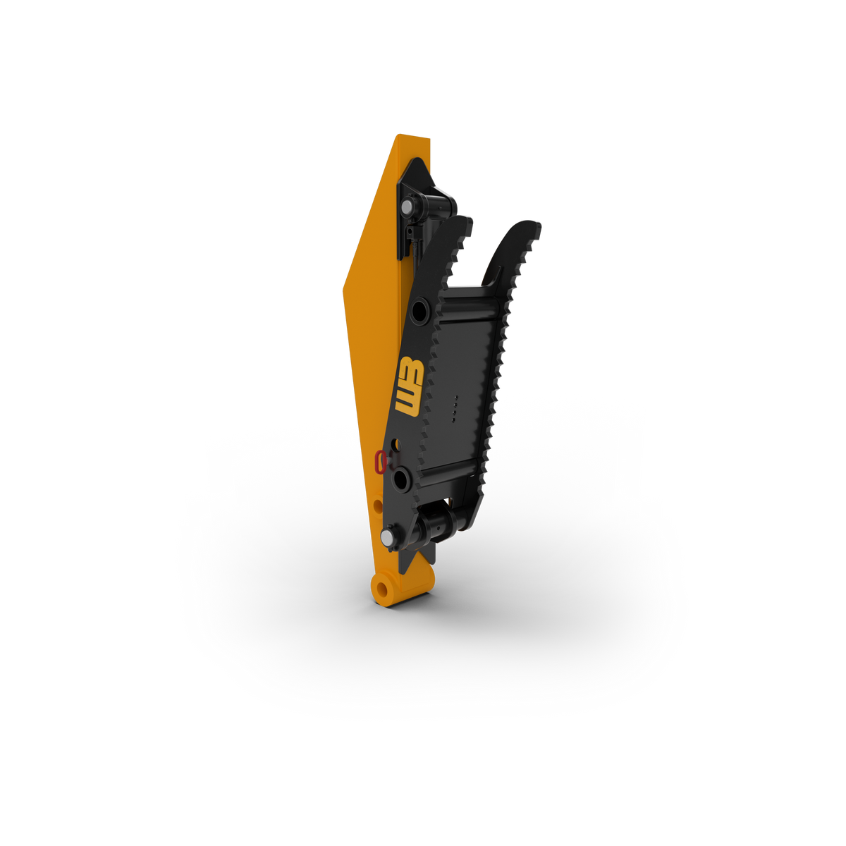 Werk-Brau Stick Mounted Multi-Tine Thumb | Thumb Tip Radius 32" To 84" | Tine Width/Spacing 8.5" To 32" | 131° Rotation | 1.5–40 Tons | For Excavators