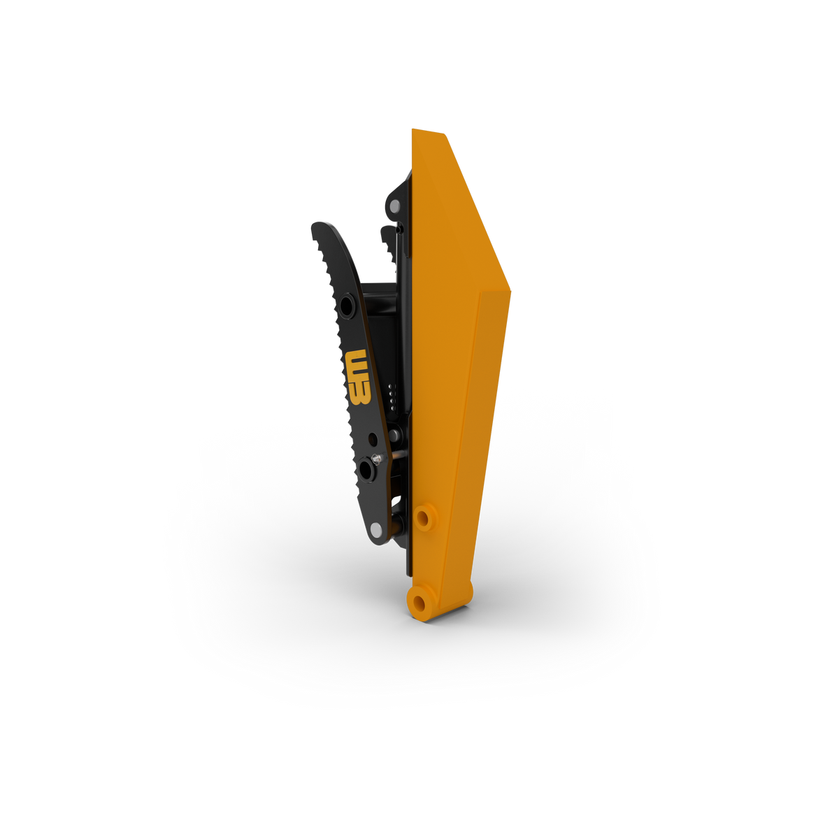 Werk-Brau Stick Mounted Multi-Tine Thumb | Thumb Tip Radius 32" To 84" | Tine Width/Spacing 8.5" To 32" | 131° Rotation | 1.5–40 Tons | For Excavators