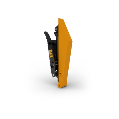 Werk-Brau Stick Mounted Multi-Tine Thumb | Thumb Tip Radius 32" To 84" | Tine Width/Spacing 8.5" To 32" | 131° Rotation | 1.5–40 Tons | For Excavators