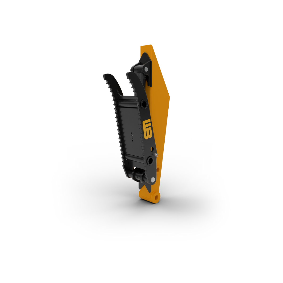 Werk-Brau Stick Mounted Multi-Tine Thumb | Thumb Tip Radius 32" To 84" | Tine Width/Spacing 8.5" To 32" | 131° Rotation | 1.5–40 Tons | For Excavators