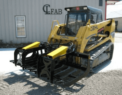 CL Fabrication Grapple For Trees, Brush & Roots | Model EZ | Width 72"-90" inches | Oil Flow Range 15-25 GPM | For Skid Steer