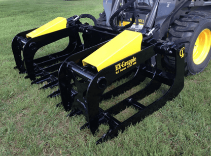CL Fabrication Grapple For Trees, Brush & Roots | Model EZ | Width 72" To 90" inches | Oil Flow Range 15 To 25 GPM | For Skid Steer