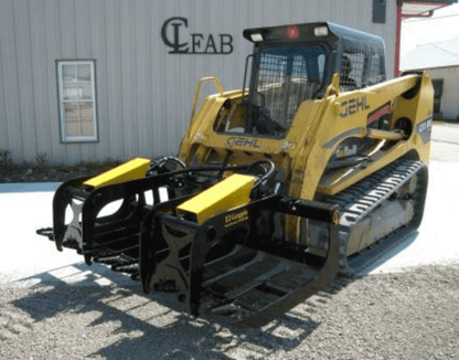 CL Fabrication Grapple For Trees, Brush & Roots | Model EZ | Width 72" To 90" inches | Oil Flow Range 15 To 25 GPM | For Skid Steer