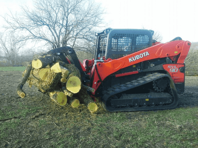 CL Fabrication Grapple For Trees, Brush & Roots | Model EZ | Width 72