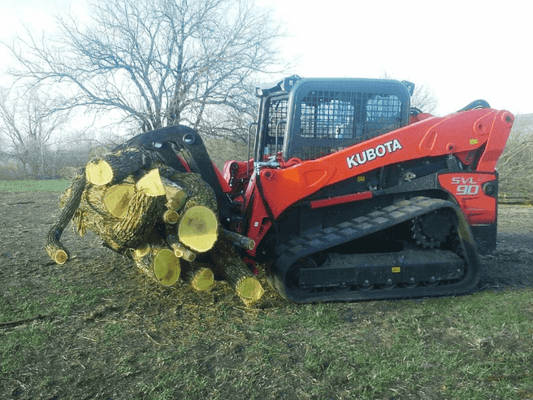 CL Fabrication Grapple For Trees, Brush & Roots | Model EZ | Width 72"-90" inches | Oil Flow Range 15-25 GPM | For Skid Steer