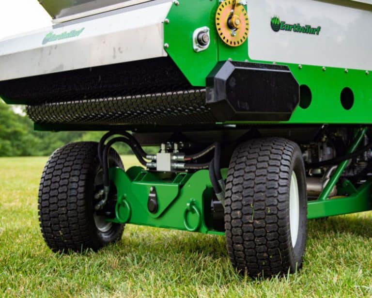 Earth & Turf | MultiSpread | 415SP | Stand-On Top Dresser | 55" Overall Width | 48" Spread Width | 22HP Honda Engine