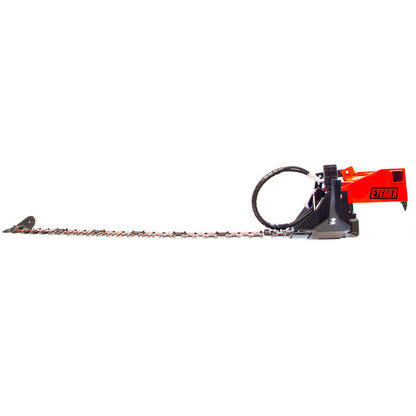 Eterra Attachments Sickle Bar Mower | 5 ft., 7 ft., 9 ft. Models | 60"-108" Cutting Width | Dual-Action Cutting | For 2-6 Ton Excavators