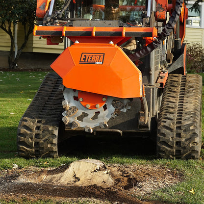 Eterra Attachments Stump Grinder | Vortex | 27"-31" Cutting Wheel | 18"-20"+ Cutting Depth | For Standard & High-Flow Skid Steers