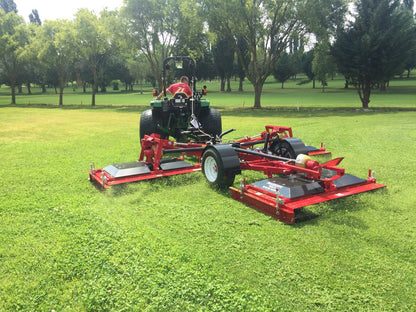 Progressive Turf Equipment Inc. Tri-Deck Roller Finishing Mower | Model TDR-15 | Cutting Width 15' 6" | 30–50 HP | For Tractors