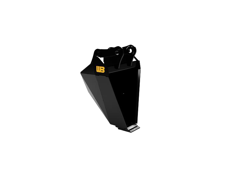 Werk-Brau V-Ditch Bucket | Width 36"–84" | 12–60 Tons | For Excavators