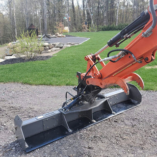 Skeer ExBeam Excavator Grade Beam Tilt | Working Width 60’’, 72’’, 84’’ & 100’’ | Machine Size 3-10 Tons | For Excavators