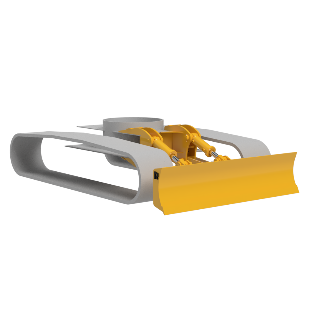 Rockland Excavator Dozer Blade | Heavy-Duty Hydraulic Cylinders | High-Strength Alloy Steels | For Excavators