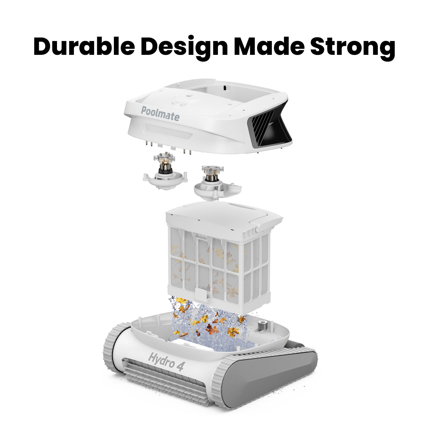 Chasing Cleaner Hydro 4 Corded Robotic Pool Cleaner | Pool Size 1,614 Sq.ft | Flow Rate 320 L/min