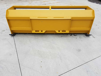 Express Steel | Snow Pusher | Model XD30 Pullback | SKU ES9XD30PB10YEL | Width 125" | Hydraulic Flow 18 To 25 GPM | For Tractors & Skid Steers