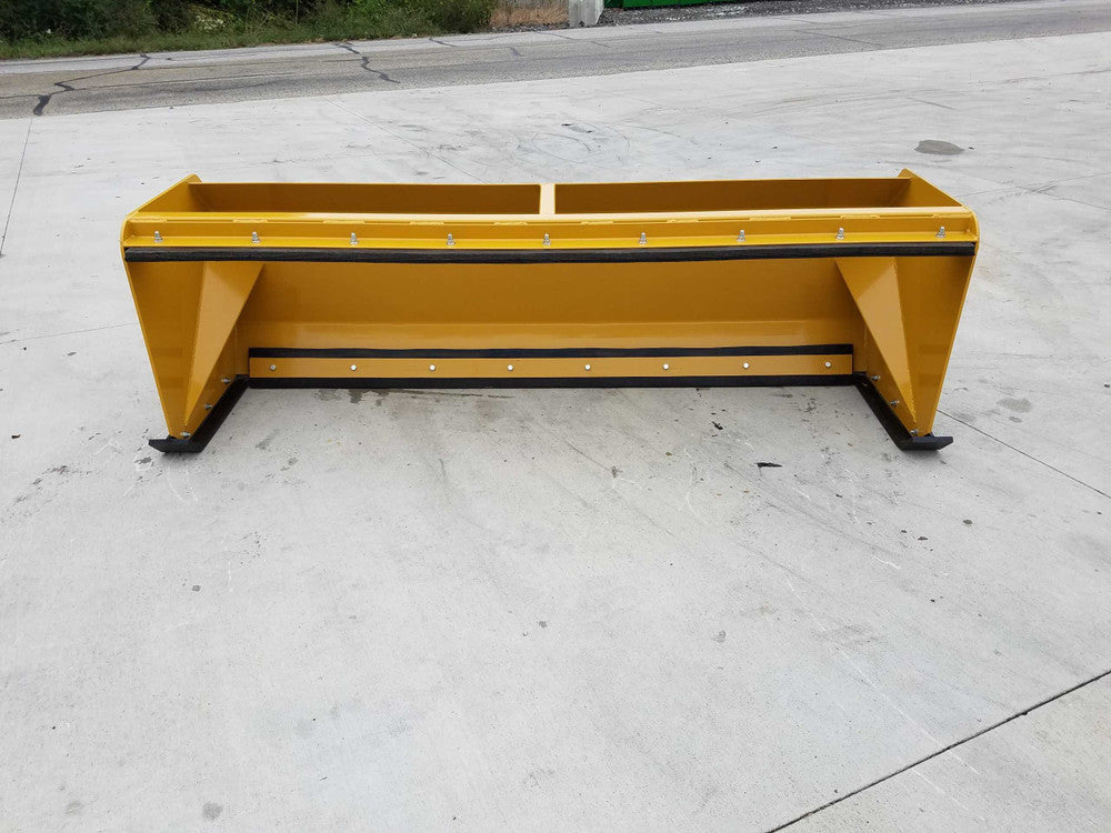 Express Steel | Snow Pusher | Model XD30 Pullback | SKU ES9XD30PB10YEL | Width 125" | Hydraulic Flow 18 To 25 GPM | For Tractors & Skid Steers