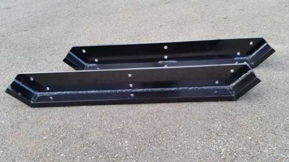 Express Steel | Snow Pusher Replacement Kit | Model 14' XP42 | SKU 169 | 14' Width | Reinforced Rubber & AR400 Steel | Heavy-Duty Rubber Edge | For Tractors & Skid Steers